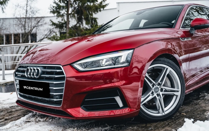 Audi A5 cena 149900 przebieg: 104465, rok produkcji 2019 z Opalenica małe 172